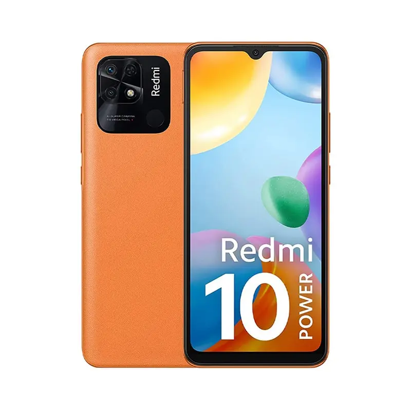 موبایل شیائومی مدل redmi 10 power رنگ نارنجی